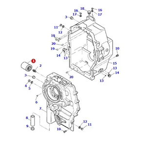 Transmission Oil Filter CA0040952 for Komatsu Engine 4D106-1 S4D106-2 WB97S-5 WB93S-5 WB91R-2 WB140-2 WB150-2 WB146-5 — 5