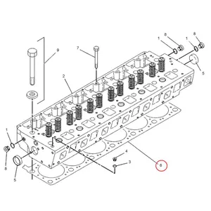 Cylinder Head Gasket 1077832 for Caterpillar Engine 3116 Excavator CAT M318 M320 M325B 320B 322B 325B — 2