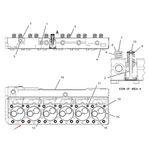Cylinder Head Gasket 1118015 for Caterpillar Engine 3306 3306B Excavator CAT 235B 330 350 W330B — 2