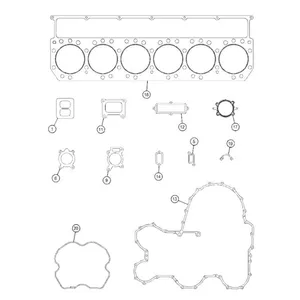 Cylinder Head Gasket 1193790 for Caterpillar Engine 3176 3176B Challenger CAT 75C 85C 85D — 2