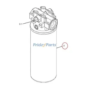 Oil Filter 126-1817 for Catepillar CAT Engine C9 C13 C15 Loader 924K 988G — 4