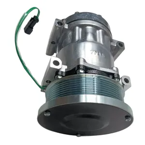 SD7H15 A/C Compressor 163-0872 for Caterpillar CAT Engine 3126B C9 C11 C13 Loader 950H 966G 973D 972H 980C 120H 140H — 3