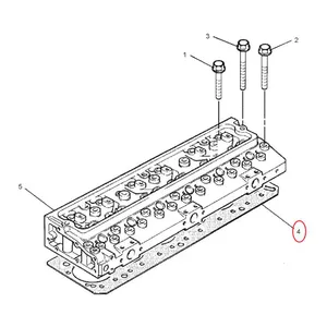 Cylinder Head Gasket 2400205 for Caterpillar Engine 3056 Wheel Loader CAT 924G 924GZ 930G M316C M318C M322C — 2