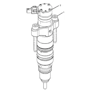 Fuel Injector 268-1835 for Caterpillar CAT Engine C7 Excavator 324D 325D 328D 329D Wheel Loader 950H 962H — 2