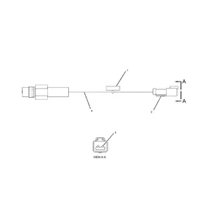 Speed Sensor 2905792 for Caterpillar CAT Engine 3126B 3176C 3524B Tractor D10T2 D11T D6T D8T D9T