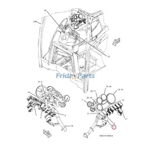 Switch Assembly-Rocker 300-4994 for Caterpillar CAT Loader 414E 420E 420F  430E 430F 432E — 2