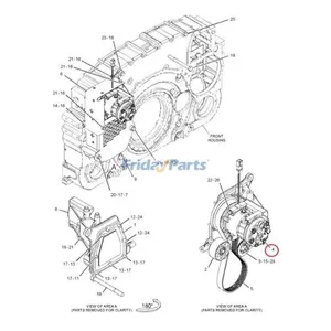 SD7H15 A/C Compressor 338-9100 for Caterpillar CAT Engine C32 3516B Loader 990K 992K 993K 994K — 7