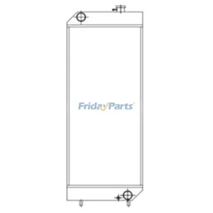 Water Tank Radiator 3535549 for Caterpillar CAT Excavator E326D E329D-NEW