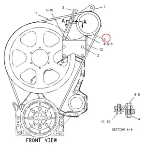 SD7H15 A/C Compressor 3E-1909 for Caterpillar CAT Loader 928F 928G 938F 950F 960F 953B 953C 963B — 7