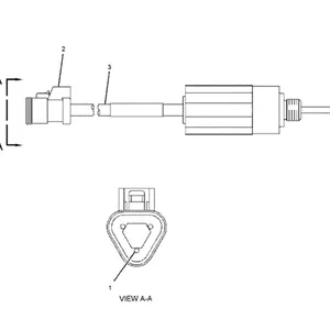 Temperature Sensor 3E-8700 for Caterpillar CAT Engine 3116 3126? 3126B 3176C Tractor D9R — 6