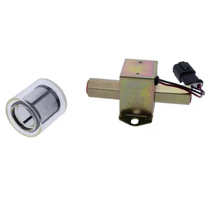 12V Fuel Pump 416-5886 with Filter 416-5884 for Caterpillar CAT Loader 226D 232D 236D 239D 242D 246D 249D 257D 259D 262D 272D 277D 279D 287D 289D 297D 299D — 2