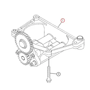 Oil Pump 4200454 for Caterpillar CAT Engine C6.6 C7.1 Excavator M316D M318D M322D — 3