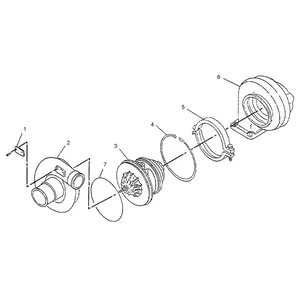 Turbo TD06H Turbocharger 5I-7585 5I-7952 for Mitsubishi Caterpillar CAT Engine S6K S6K-T 3046 3066 Excavator 318C 320 320B — 5
