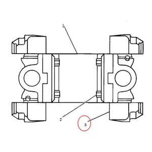 Spider & Bearing Assembly 6S6902 for Caterpillar CAT 931B 933 D3 D3CIII D4CIII — 6
