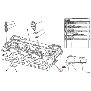 Cylinder Head Gasket 7N7386 for Caterpillar Engine 3304 D330C CAT Excavator 225 215 Wheel Loader 920 930 950 — 3
