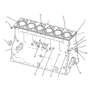 Cylinder Head Gasket 8N3658 for Caterpillar Engine 3306 Excavator CAT 235 Tractor D5B D6D D7G — 2