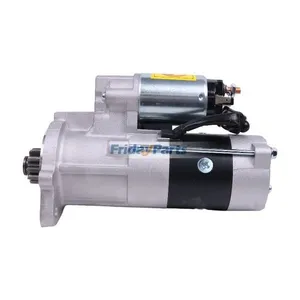 12V 10T Starter Motor 280-3784 for Mitsubishi Engine S3Q2 S4Q2T Caterpillar CAT Excavator 303.5C 303.5D 303C 304C 304D 305.5D 305C 305D — 2