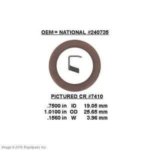 CAT LIFT TRUCKS – SEAL,OIL 973914