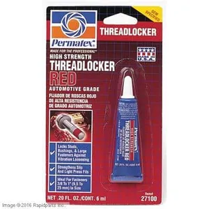 CAT LIFT TRUCKS – THREADLOCKER RED HVY DUTY 6ML 2I4259