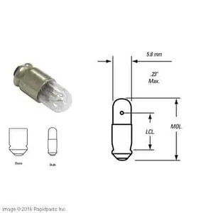 CAT LIFT TRUCKS – BULB, 14V .08A 2I5957