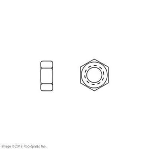 CAT LIFT TRUCKS – NUT,HX 3/8-24 G8Z (1) A000018477 — 2