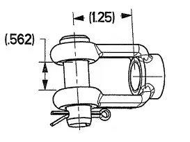 Haldex CF1 Clevis — 3