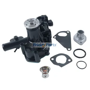 Water Pump AM882090 & Thermostat M811034 & Cover CH15535 for John Deere… — 8