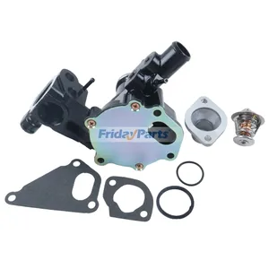 Water Pump AM882090 & Thermostat M811034 & Cover CH15535 for John Deere… — 6