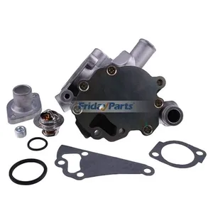Water Pump & Thermostat Kit & Cover MIA880693 CH15536 CH15535 for John… — 6