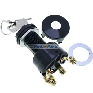 4-Pin Starter Ignition Key Switch 1018263-01 101826301 for Club Car Golf Cart — 2