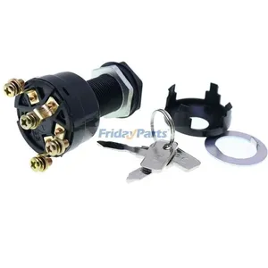 4-Pin Starter Ignition Key Switch 1018263-01 101826301 for Club Car Golf Cart — 5