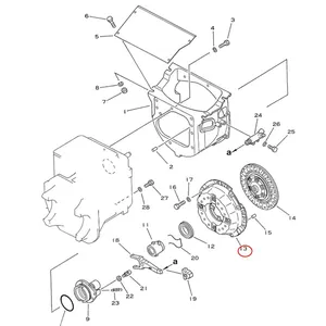 Clutch Plate 3EB-10-21610 for Komatsu Forklift FD20-11 FD25-11 FD25H-11 FG25-11 FG25H-11 FG28-11 FG30-11 — 3