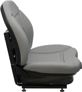 Dynapac CC122 Roller Replacement Seat & Mechanical Suspension - Gray Vinyl — 7
