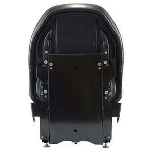 Genie GTH1056 Telehandler Replacement Seat & Mechanical Suspension - Black Vinyl — 5