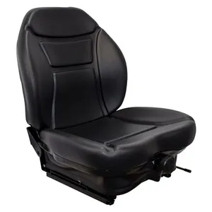 Volvo SD45D Roller/Compactor Replacement Seat & Mechanical Suspension - Black Vinyl — 8