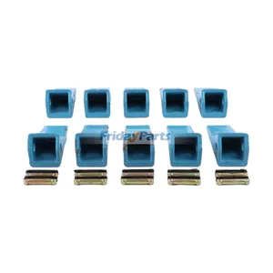 10 Pieces Bucket Teeth 230SP With Pin 23FP for John Deere CASE JCB Skid Steer Loader And Excavator Backhoe — 6