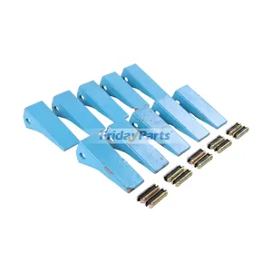 10 Pieces Bucket Teeth 230SP With Pin 23FP for John Deere CASE JCB Skid Steer Loader And Excavator Backhoe — 2