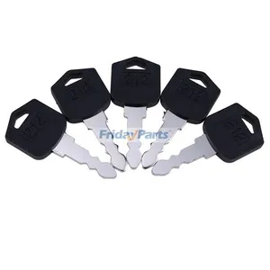 Ignition Keys D554212 for Doosan Daewoo Forklift D25 D35 G25 G35 — 3
