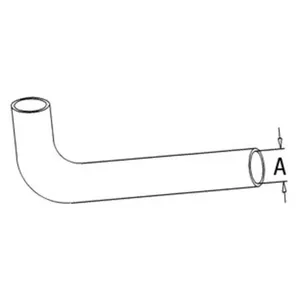 Radiator Hose, Upper for New Holland® || Replaces OEM # D6NN8260A
