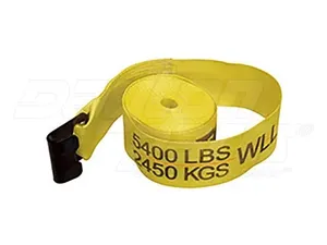 Dayton Parts DC23104440 Winch Strap - 4 In. X 40 Ft. Strap With Flat Hook