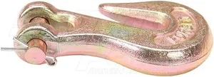 Dayton Parts DC23505604 5/16 In. Clevis Grab Hook Grade 70 — 4