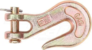 Dayton Parts DC23505604 5/16 In. Clevis Grab Hook Grade 70 — 3