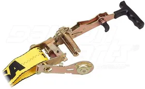 Dayton Parts DC26530227 Ratchet Strap With Flat Hooks Dorapid Ratchet Buckle - 2 Ft. X 27 Ft. — 4