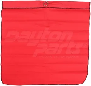 Dayton Parts DC28000002 Cotton Flag With Steel Rod - 18 In. X 18 In. — 2