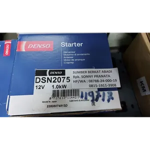 DENSO DSN2075 DSN 2075 DSN-2075 STATER MOTOR 12V 1KW… - ORIGINAL MADE IN JAPAN