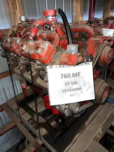 DT540 V8 Perkins 760 MF, Perkins, Used — 4