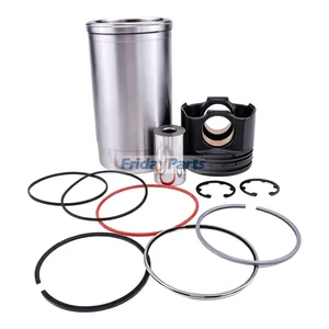 Piston Liner Kit DZ10211 for John Deere Engine 6090 4045 6068 6081 Tractor 8430 8530 8330 Combine W660 T670 S770 S760 S670