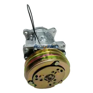 12V 2A SD508 A/C Compressor 3405689R1 E8NN-19D629-AA for New Holland Combine TR86 TR96 Tractor 5110 5610 6410 6810 7410 7610 7910 8630 — 2