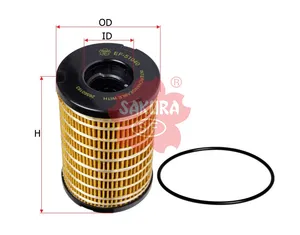 Sakura Fuel Filter Element EF-51040 Cross Ref: 26560163 — 2