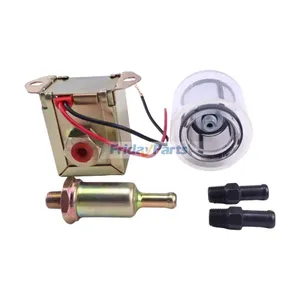 12V Fuel Pump 416-5886 with Filter 416-5884 for Caterpillar CAT Loader 226D 232D 236D 239D 242D 246D 249D 257D 259D 262D 272D 277D 279D 287D 289D 297D 299D — 6